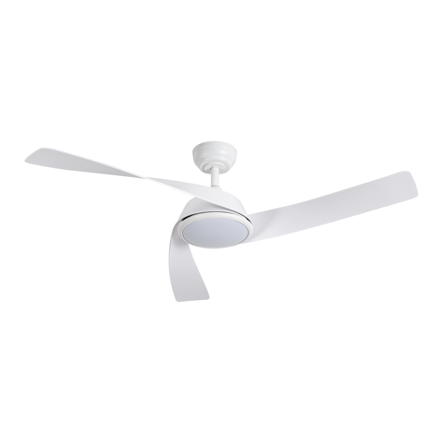ZEVENTI - LED hämardatav laeventilaator AERYS LED/24W/230V 3000/4000/6000K Wi-Fi Tuya valge + kaugjuhtimispult