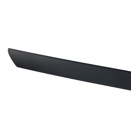 ZEVENTI - LED hämardatav laeventilaator AUREX LED/24W/230V 3000/4000/6000K Wi-Fi Tuya must + kaugjuhtimispult