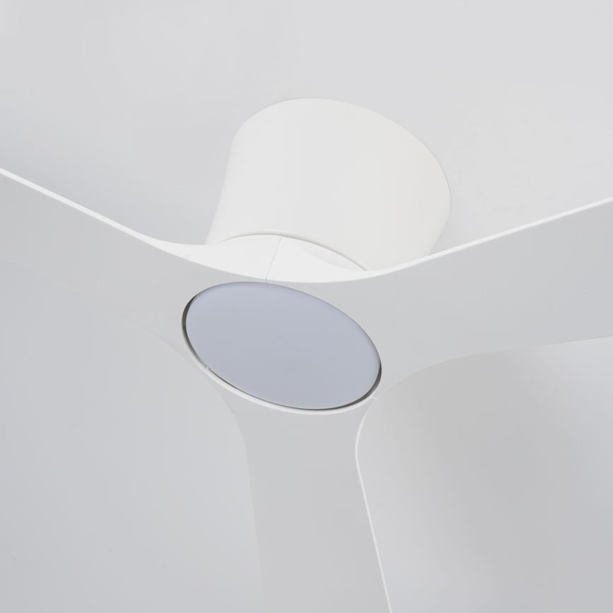 ZEVENTI - AUREX hämardatav LED-laeventilaator 24W/230V 3000/4000/6000K Wi‑Fi Tuya valge + kaugjuhtimispult