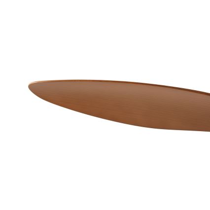 ZEVENTI - LED laeventilaator MURO LED/18W/230V 3000/4000/6000K Wi-Fi Tuya must + kaugjuhtimispult