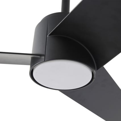 ZEVENTI - LED Hämardatav laeventilaator ORVIETO LED/18W/230V 3000-6000K Wi-Fi Tuya must + kaugjuhtimispult
