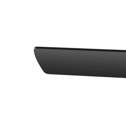 ZEVENTI - LED Hämardatav laeventilaator ORVIETO LED/18W/230V 3000-6000K Wi-Fi Tuya must + kaugjuhtimispult