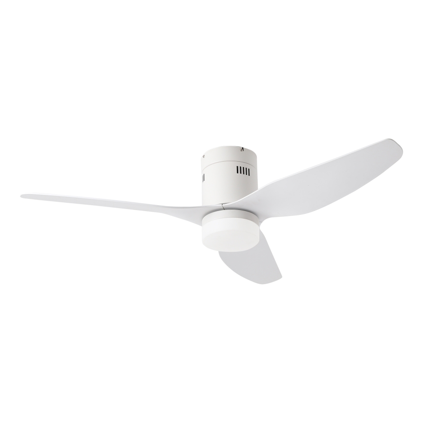 ZEVENTI - LED Hämardatav laeventilaator PADUA LED/18W/230V 3000-6000K Wi-Fi Tuya valge + kaugjuhtimispult