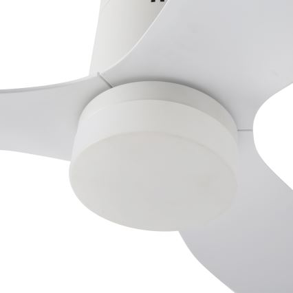 ZEVENTI - LED Hämardatav laeventilaator PADUA LED/18W/230V 3000-6000K Wi-Fi Tuya valge + kaugjuhtimispult