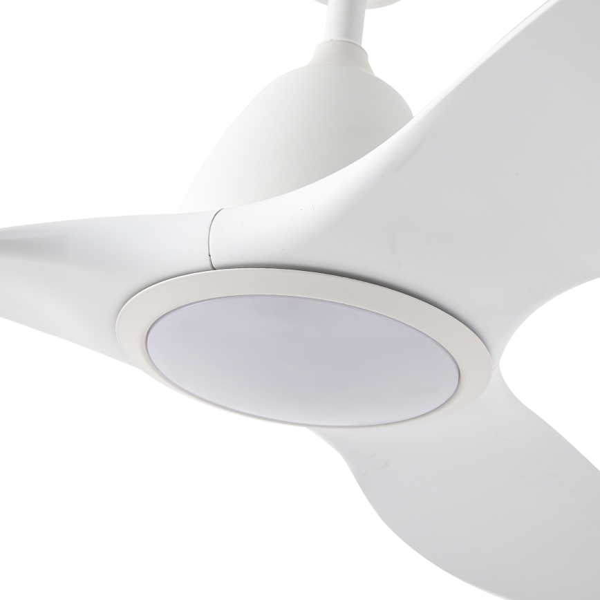 ZEVENTI - LED Hämardatav laeventilaator URBINO LED/20W/230V 3000-6000K Wi-Fi Tuya valge + kaugjuhtimispult