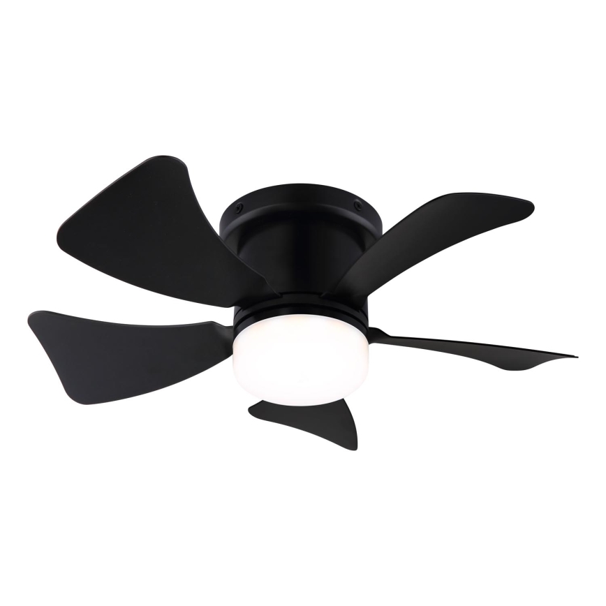 ZEVENTI - LED reguleeritav laeventilaator MUNDAKA LED/10W/230V 3000-6500K must + kaugjuhtimispult