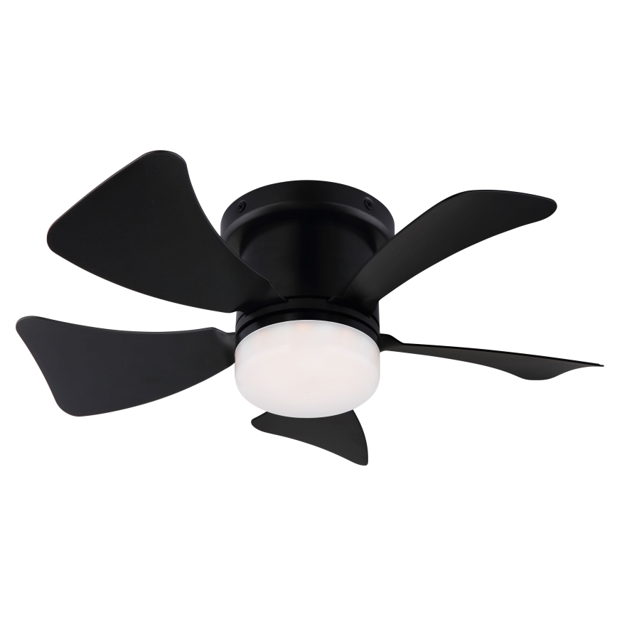 ZEVENTI - LED reguleeritav laeventilaator MUNDAKA LED/10W/230V 3000-6500K must + kaugjuhtimispult