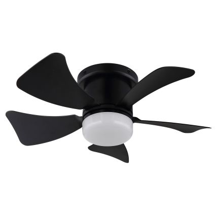 ZEVENTI - LED reguleeritav laeventilaator MUNDAKA LED/10W/230V 3000-6500K must + kaugjuhtimispult
