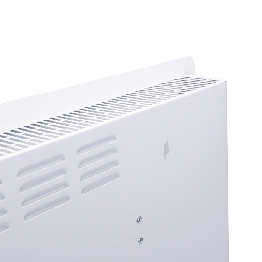ZEVENTI - Nutikas seinale paigaldatav elektriline otseküte/konvektor LCD-ekraaniga 1000/2000W/230V Wi-Fi valge