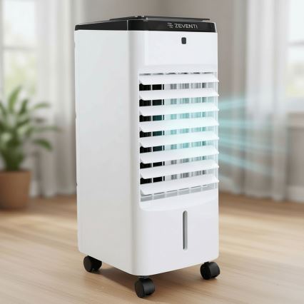 ZEVENTI - Õhujahuti ARCTIC 60W/230V must/valge + kaugjuhtimispult