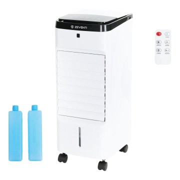 ZEVENTI - Õhujahuti ARCTIC 60W/230V must/valge + kaugjuhtimispult