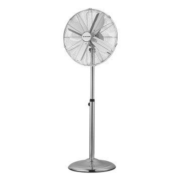 ZEVENTI - Põrandatuuluti FLOW 50W/230V 125 cm läikiv kroom + kaugjuhtimispult