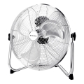 ZEVENTI - Põrandatuuluti FLOW 60W/230V 44,5 cm läikiv kroom