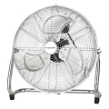 ZEVENTI - Põrandaventilaator FLOW 100W/230V, läbimõõt 54 cm, läikiv kroom