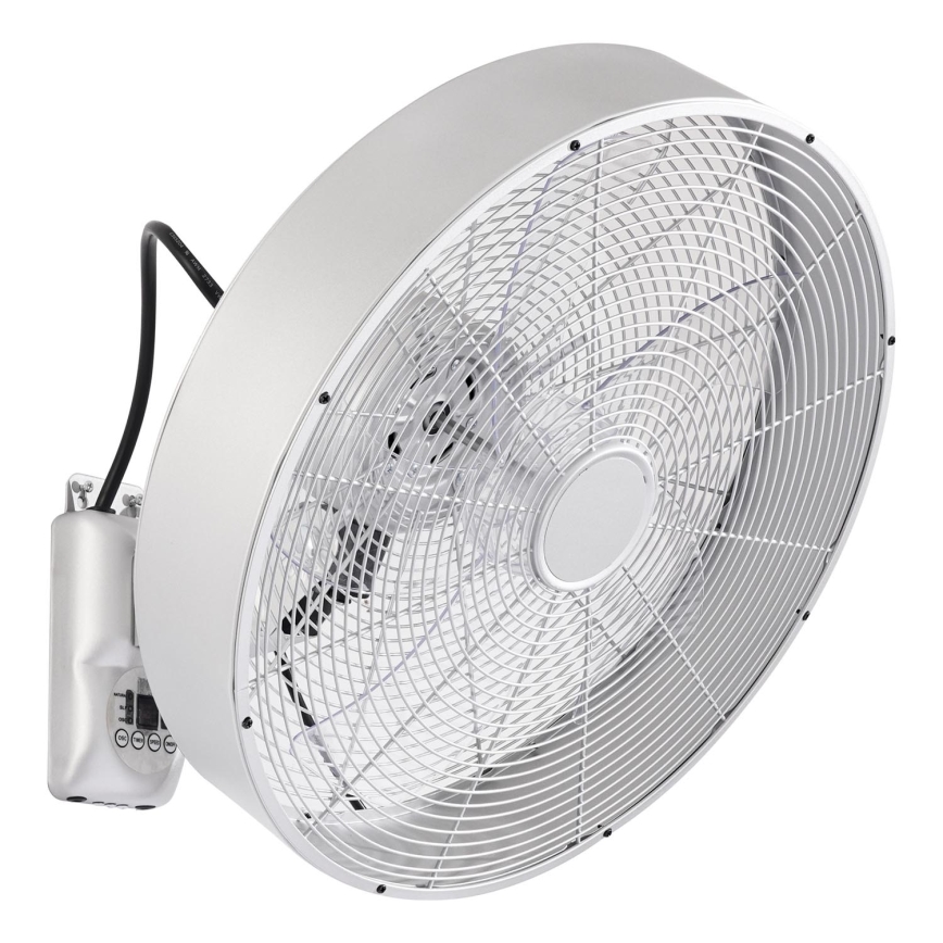 ZEVENTI - seinale paigaldatav ventilaator FANNY 50W/230V mattkroom + kaugjuhtimispult