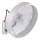 ZEVENTI - seinale paigaldatav ventilaator FANNY 50W/230V mattkroom + kaugjuhtimispult