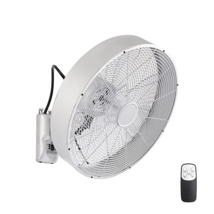 ZEVENTI - seinale paigaldatav ventilaator FANNY 50W/230V mattkroom + kaugjuhtimispult