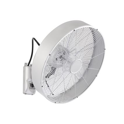 ZEVENTI - seinale paigaldatav ventilaator FANNY 50W/230V mattkroom + kaugjuhtimispult