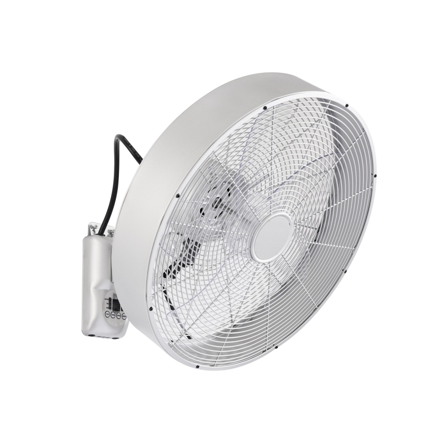 ZEVENTI - seinale paigaldatav ventilaator FANNY 50W/230V mattkroom + kaugjuhtimispult