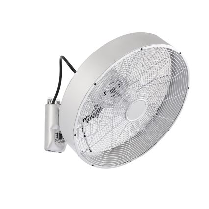 ZEVENTI - seinale paigaldatav ventilaator FANNY 50W/230V mattkroom + kaugjuhtimispult