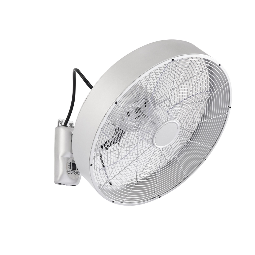 ZEVENTI - seinale paigaldatav ventilaator FANNY 50W/230V mattkroom + kaugjuhtimispult