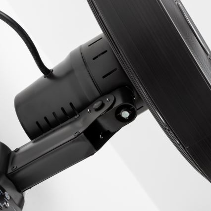 ZEVENTI - Seinaventilaator FREEZE 50W/230V d. 40 cm must + kaugjuhtimispult