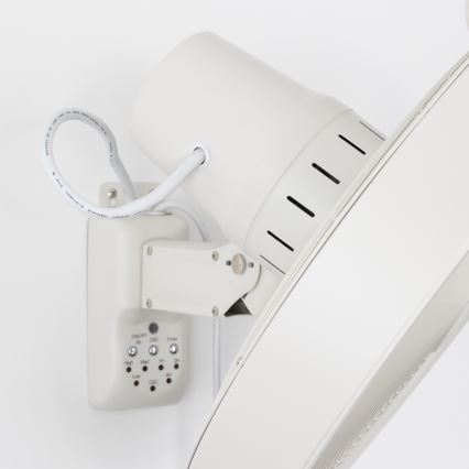 ZEVENTI - Seinaventilaator FREEZE 50W/230V d. 40 cm valge + kaugjuhtimispult
