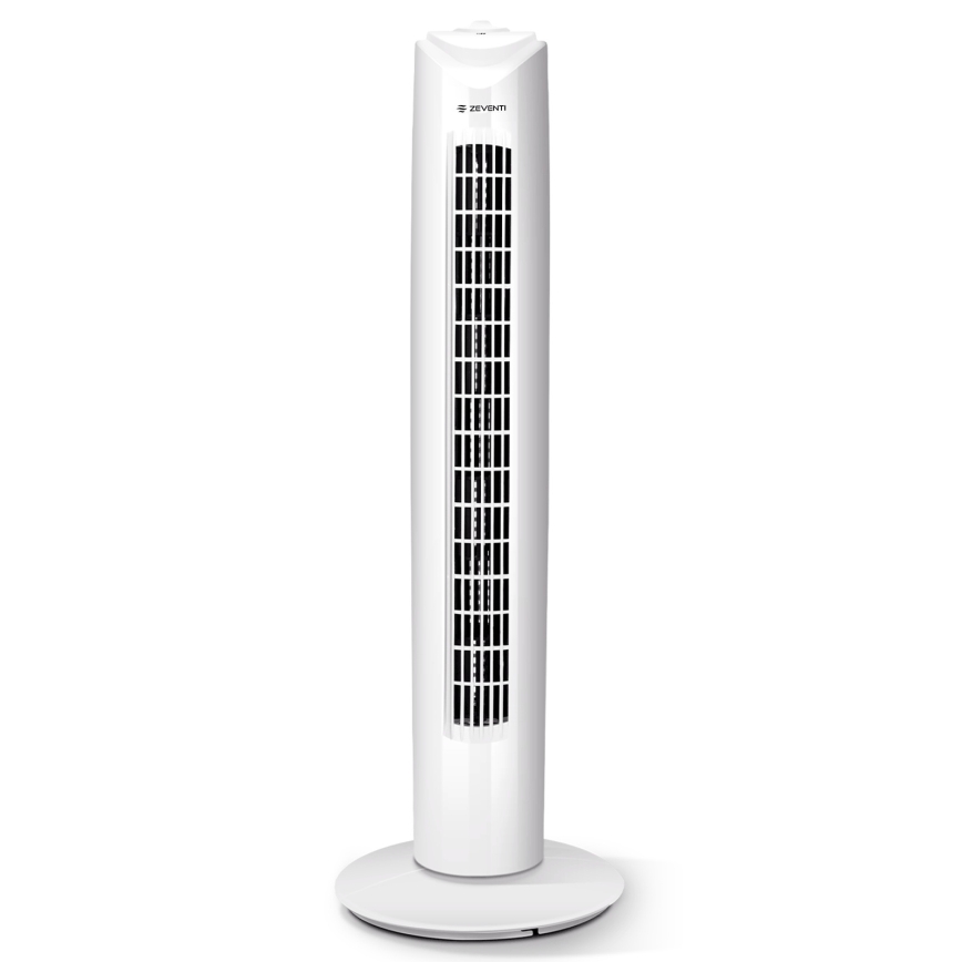 ZEVENTI - FLOW tornventilaator 45W/230V valge