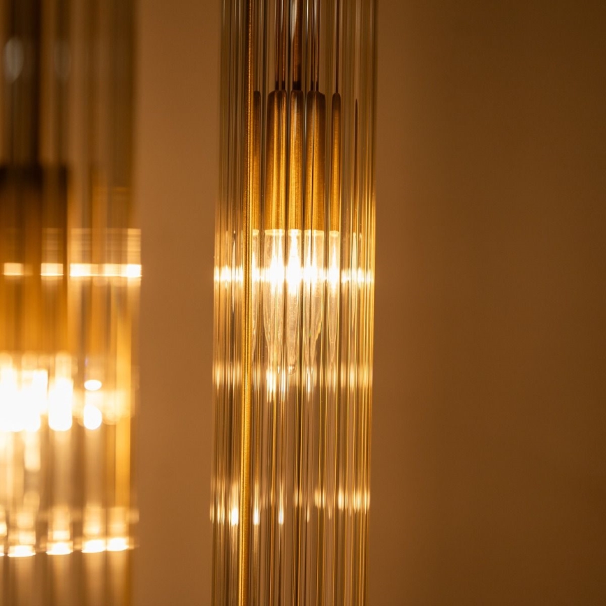 Zuma Line - Kaabliga rippvalgusti 3xE14/7W/230V, kuldne