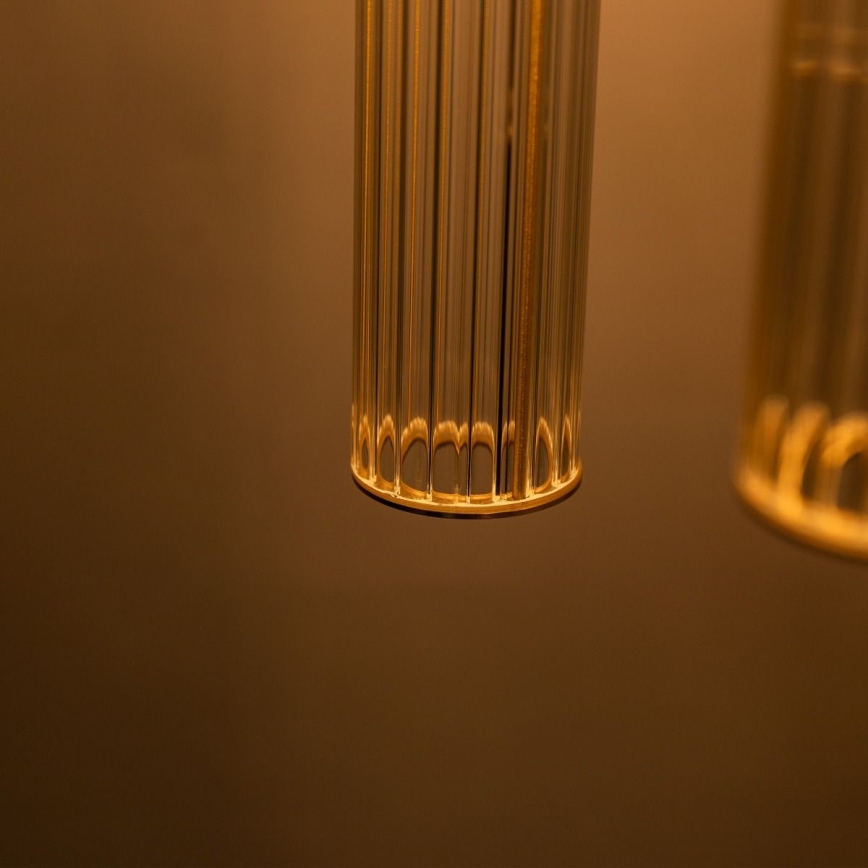 Zuma Line - Kaabliga rippvalgusti 3xE14/7W/230V, kuldne