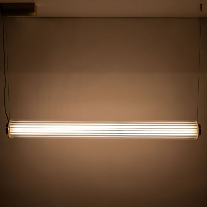 Zuma Line - LED-hämardatav rippvalgusti kaabliga LED/39W/230V 2700-6500K kuldne + kaugjuhtimispult
