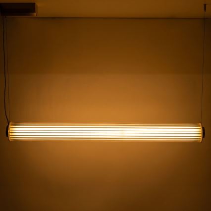 Zuma Line - LED-hämardatav rippvalgusti kaabliga LED/39W/230V 2700-6500K kuldne + kaugjuhtimispult