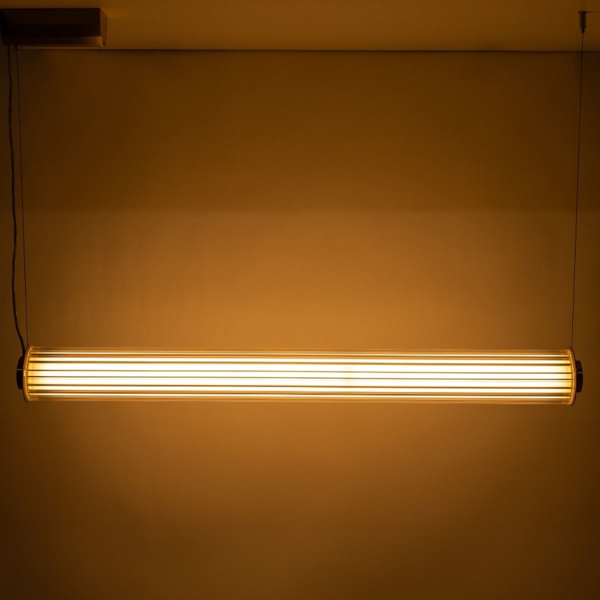 Zuma Line - LED-hämardatav rippvalgusti kaabliga LED/39W/230V 2700-6500K kuldne + kaugjuhtimispult
