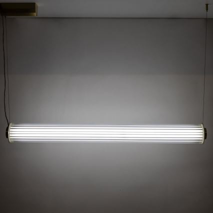 Zuma Line - LED-hämardatav rippvalgusti kaabliga LED/39W/230V 2700-6500K kuldne + kaugjuhtimispult