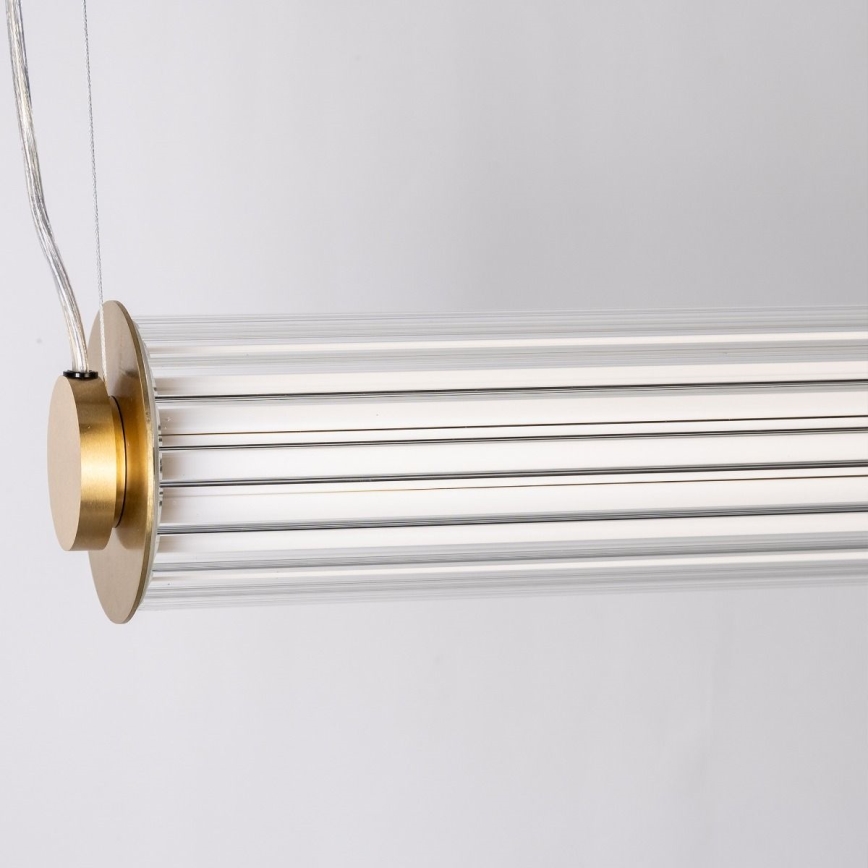 Zuma Line - LED-hämardatav rippvalgusti kaabliga LED/39W/230V 2700-6500K kuldne + kaugjuhtimispult