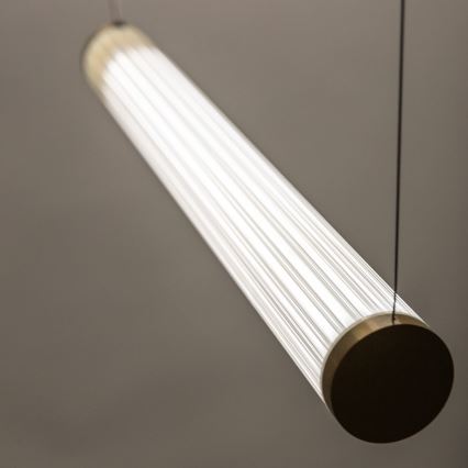 Zuma Line - LED hämardatav rippvalgusti riputuskaabliga LED/64W/230V 2700-6500K kuldne + kaugjuhtimispult