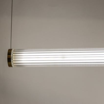 Zuma Line - LED hämardatav rippvalgusti riputuskaabliga LED/64W/230V 2700-6500K kuldne + kaugjuhtimispult