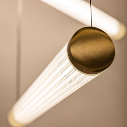 Zuma Line - LED hämardatav rippvalgusti riputuskaabliga LED/64W/230V 2700-6500K kuldne + kaugjuhtimispult