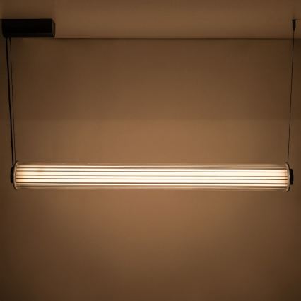 Zuma Line - Hämardatav LED-rippvalgusti kaablil LED/39W/230V 2700-6500K must, kaugjuhtimispuldiga