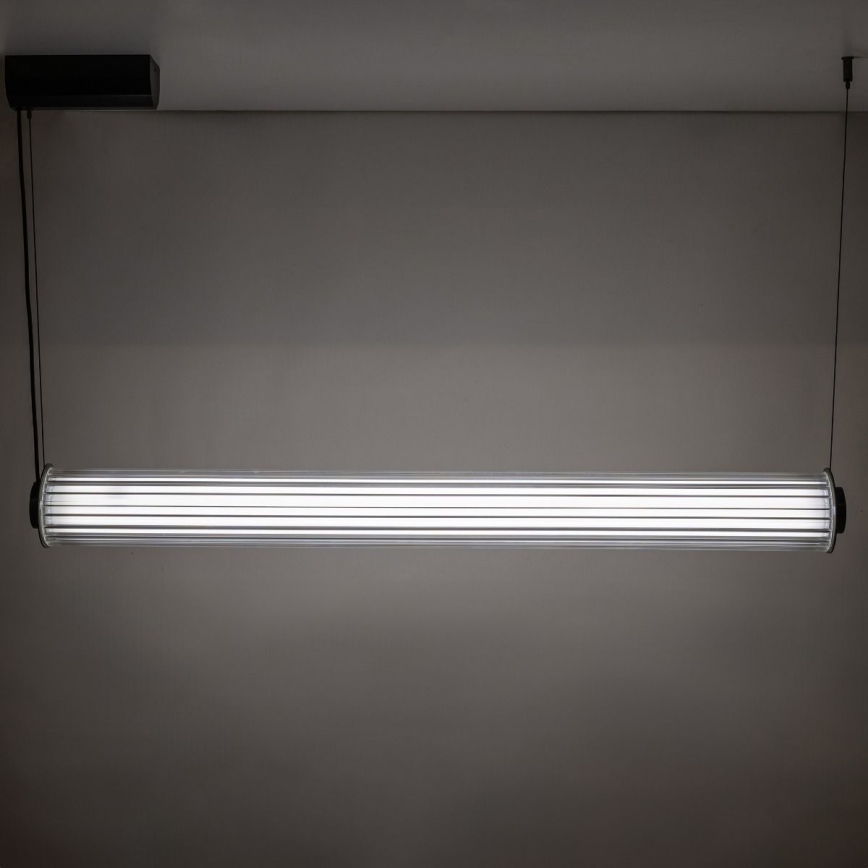 Zuma Line - Hämardatav LED-rippvalgusti kaablil LED/39W/230V 2700-6500K must, kaugjuhtimispuldiga
