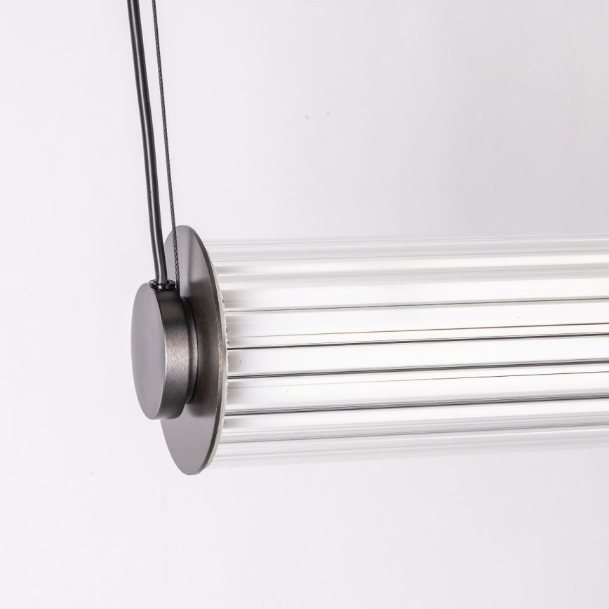 Zuma Line - Hämardatav LED-rippvalgusti kaablil LED/39W/230V 2700-6500K must, kaugjuhtimispuldiga