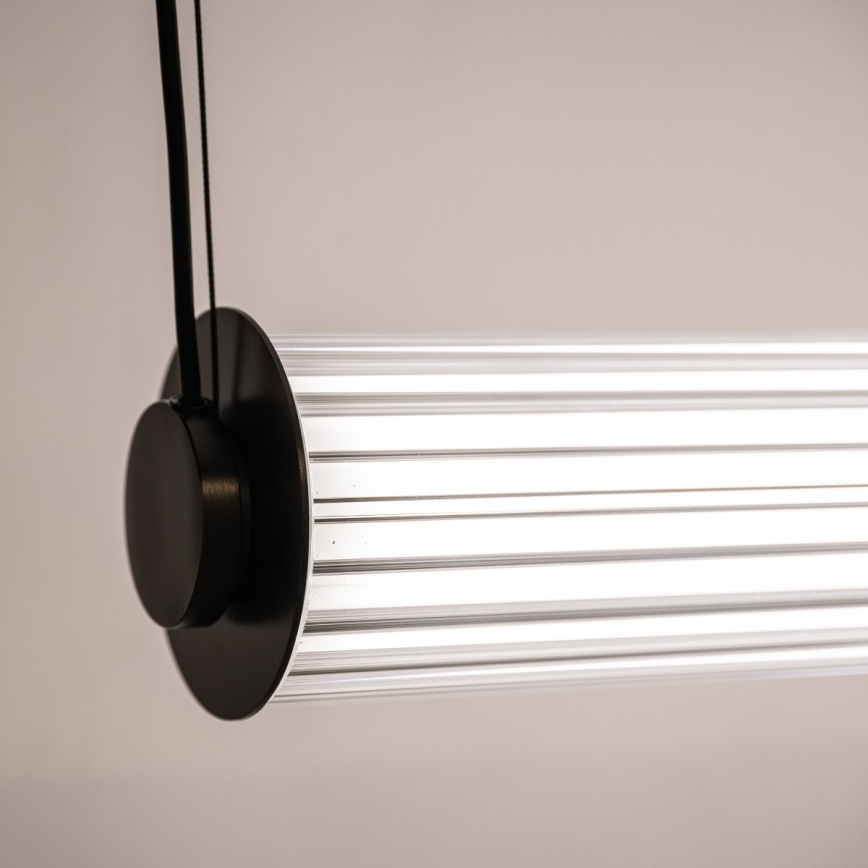 Zuma Line - Hämardatav LED-rippvalgusti kaablil LED/39W/230V 2700-6500K must, kaugjuhtimispuldiga