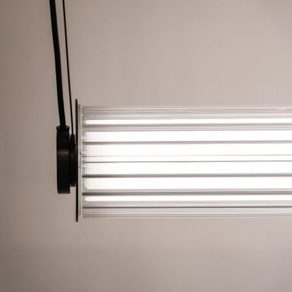 Zuma Line - Hämardatav LED-rippvalgusti kaablil LED/39W/230V 2700-6500K must, kaugjuhtimispuldiga