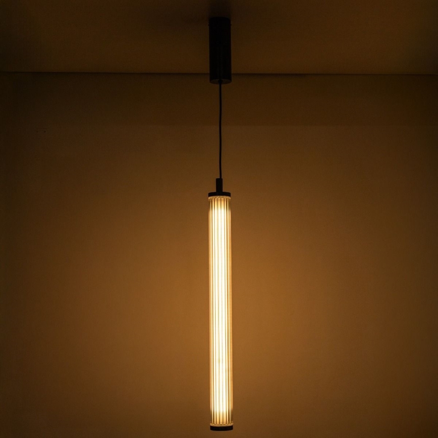 Zuma Line - hämardatav LED-rippvalgusti kaablil LED/26W/230V 2700-6500K must + kaugjuhtimispult