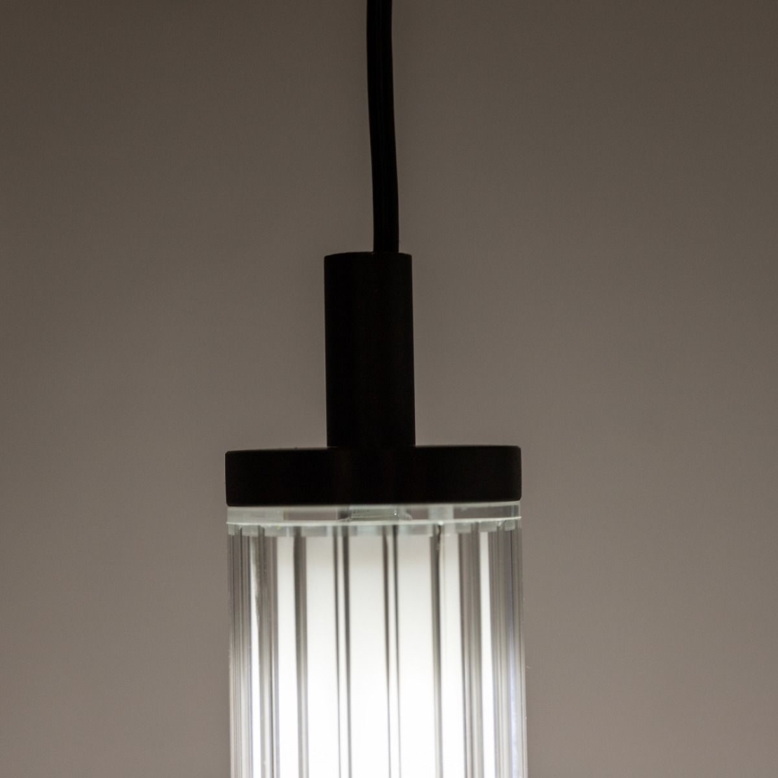 Zuma Line - hämardatav LED-rippvalgusti kaablil LED/26W/230V 2700-6500K must + kaugjuhtimispult