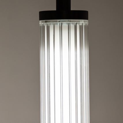 Zuma Line - hämardatav LED-rippvalgusti kaablil LED/26W/230V 2700-6500K must + kaugjuhtimispult
