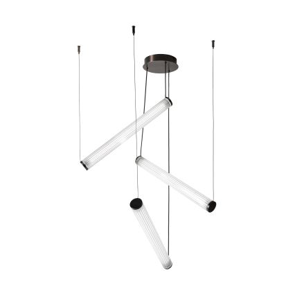 Zuma Line - LED-hämardatav rippvalgusti kaabliga LED/64W/230V 2700-6500K must + kaugjuhtimispult