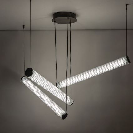 Zuma Line - LED-hämardatav rippvalgusti kaabliga LED/64W/230V 2700-6500K must + kaugjuhtimispult