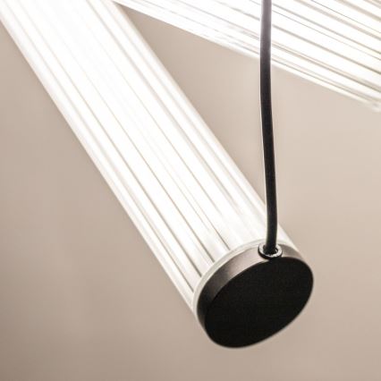 Zuma Line - LED-hämardatav rippvalgusti kaabliga LED/64W/230V 2700-6500K must + kaugjuhtimispult