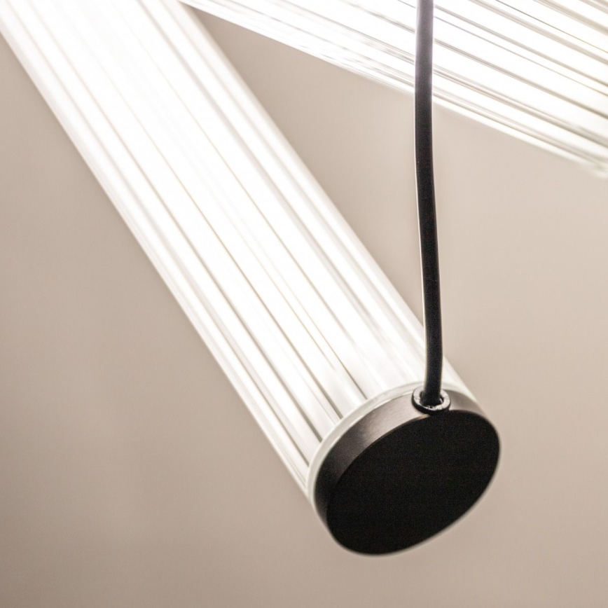 Zuma Line - LED-hämardatav rippvalgusti kaabliga LED/64W/230V 2700-6500K must + kaugjuhtimispult